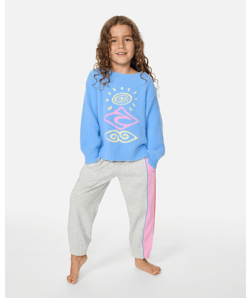 Rip Curl Ride The Wave Knitwear -Girl in CORNFLOWER BLUE