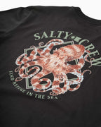 Salty Crew OCTOPOD CLASSIC SS TEE in VINTAGE BLACK