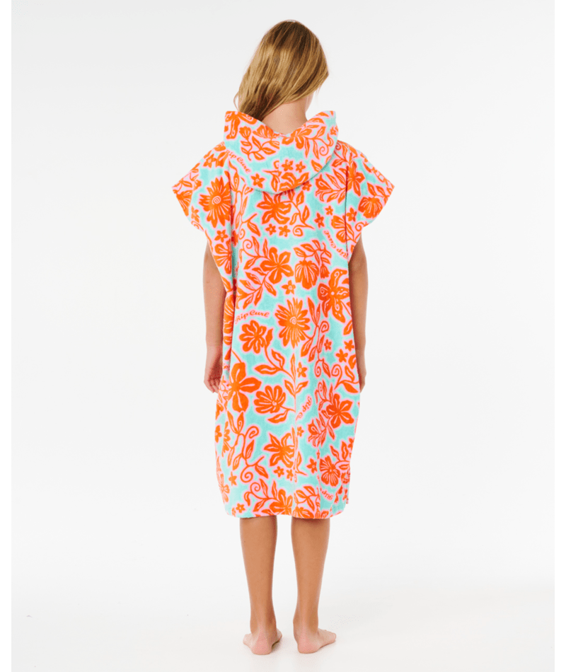 Rip Curl Mixed Cotton Hooded Towel-Girl in TEAL