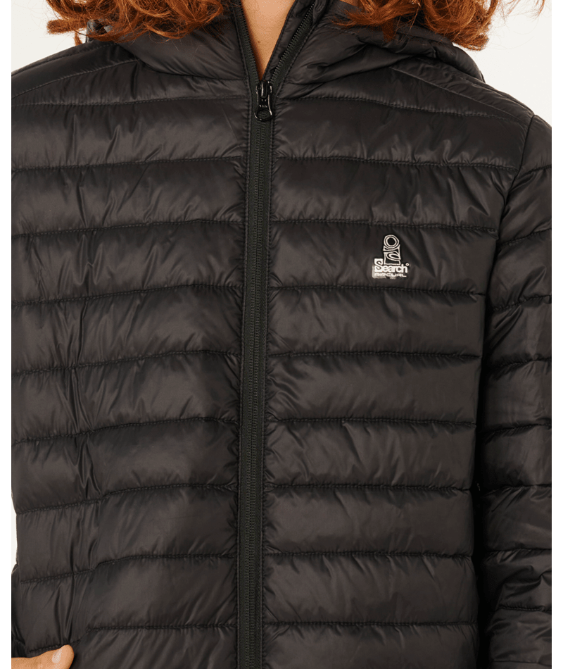 Rip Curl Anti Series Search Puffer -Boy in BLACK