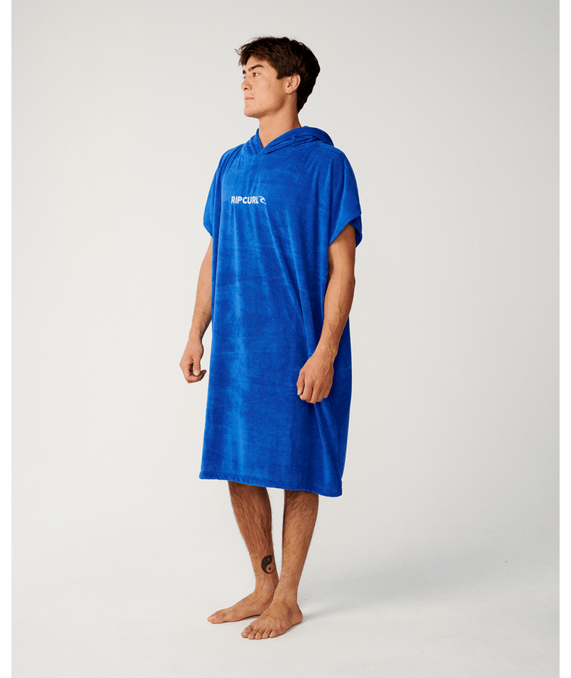 Rip Curl Brand Hooded Towel in ELECTRIC COBALT