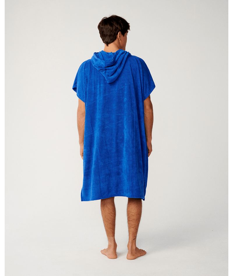 Rip Curl Brand Hooded Towel in ELECTRIC COBALT
