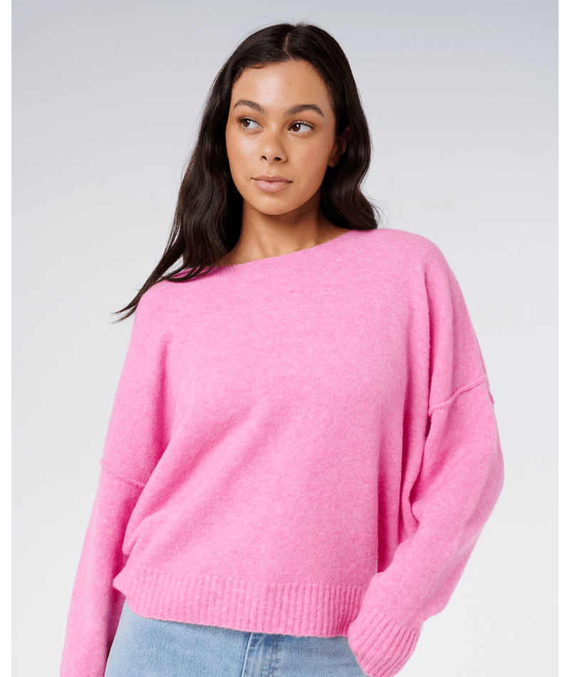 Rip Curl Emily Sweater in FUSHIA