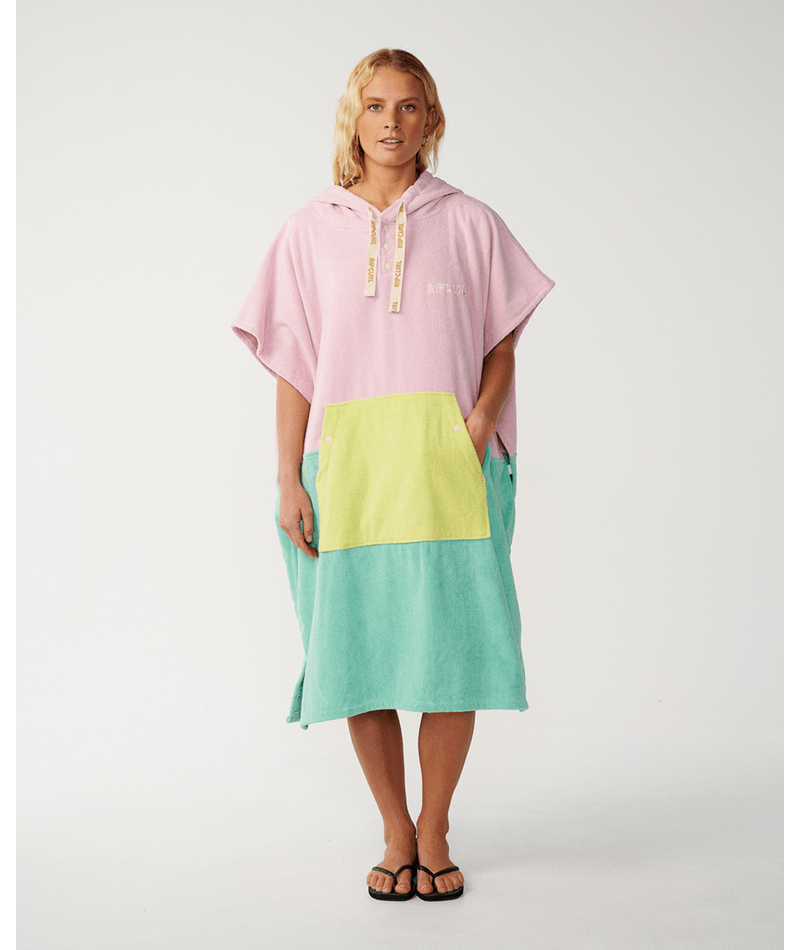 Rip Curl Premium Surf Hooded Towel in LIGHT LILAC