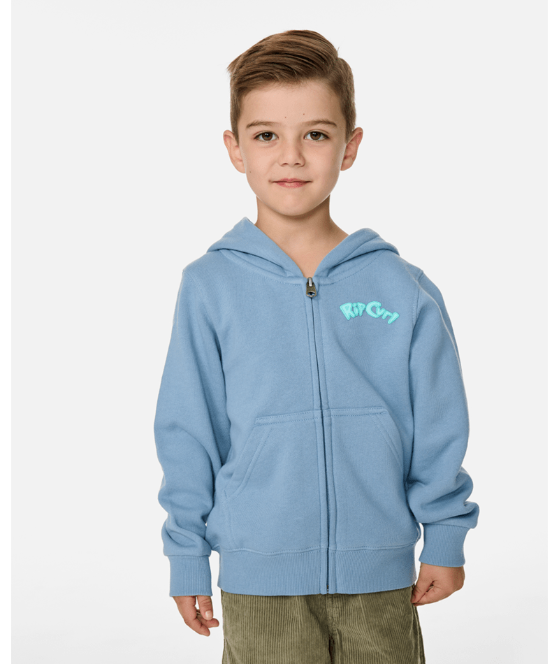 Rip Curl Ride The Wave Z/T Fleece -Boy in FADED DENIM