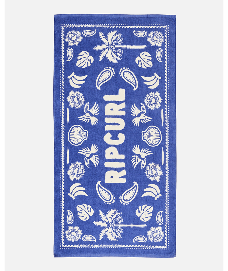 Rip Curl Mixed Towel in MID BLUE