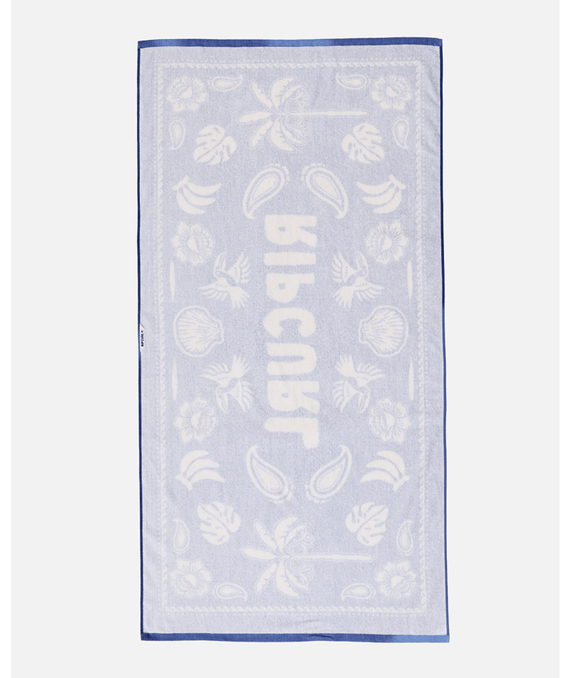Rip Curl Mixed Towel in MID BLUE