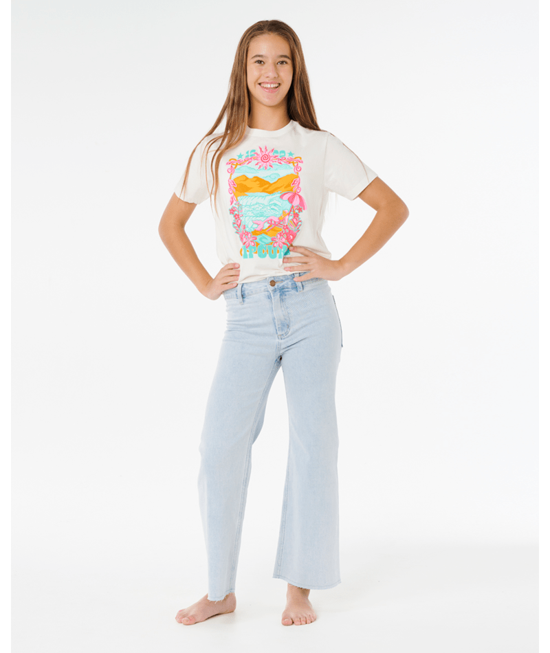 Rip Curl Holiday Denim-Girl in LIGHT BLUE