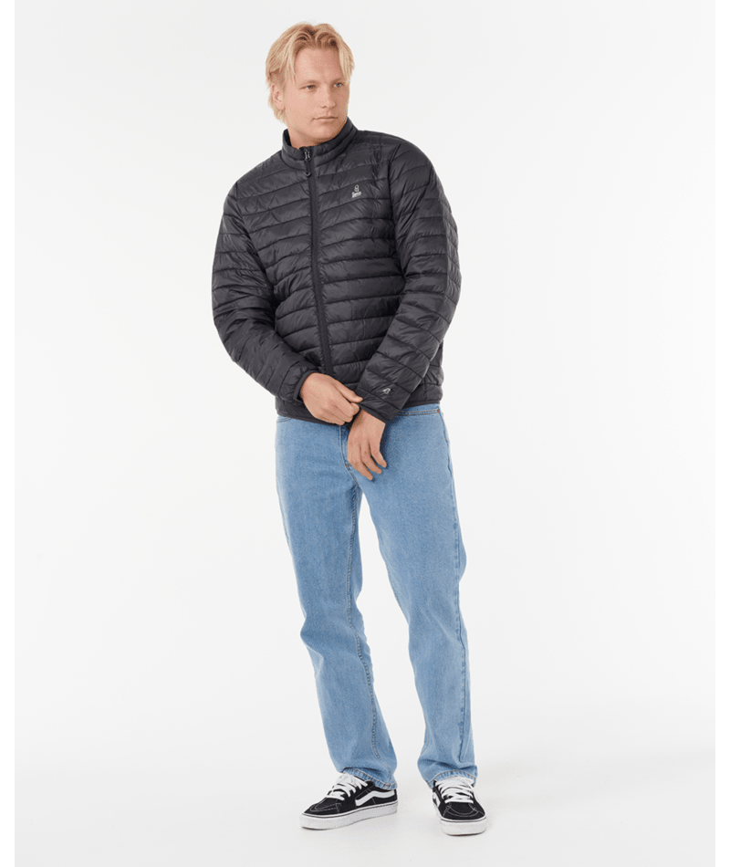 Rip Curl Anti Series Search Puffer Crew in BLACK