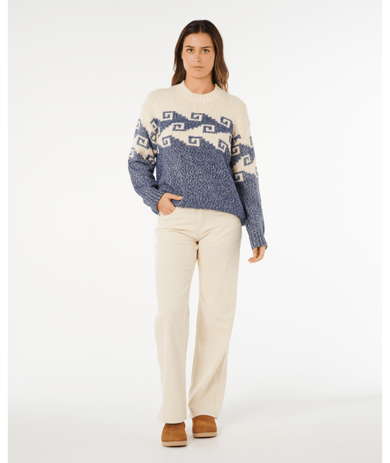 Rip Curl Pacific Coast Sweater in BLUE