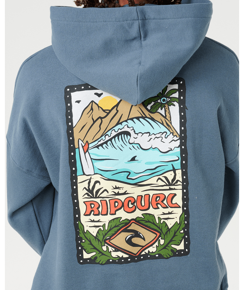Rip Curl Sunset Sesh Art Hood - Boy in PINE NIGHT