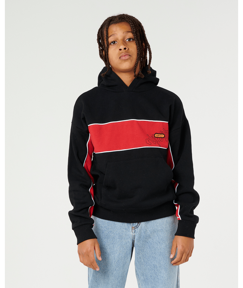 Rip Curl Panel Beater Fleece-Boy in BLACK