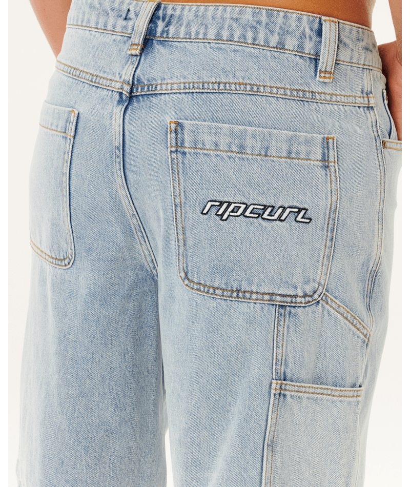 Rip Curl Nu Dose Denim Walkshort in WASHED BLUE