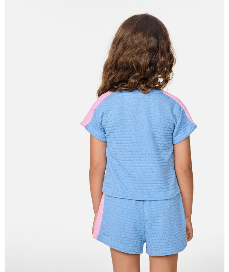 Rip Curl Surf Magic Bobbi Tee-Girl in CORNFLOWER BLUE