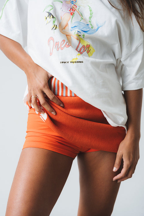 Spicy Dugong Dress For For Job You Want Tee in WHITE in Single