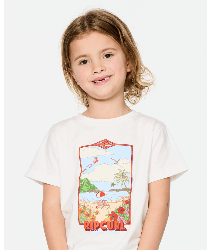 Rip Curl Surf Vista Tee - Girl in BONE
