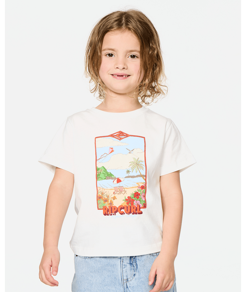 Rip Curl Surf Vista Tee - Girl in BONE