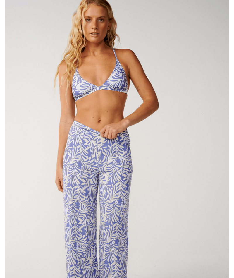 Rip Curl Party Wave Beach Pant in WHITE/BLUE
