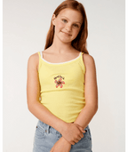 Rip Curl Island Time Tank - Girl in Yellow Sunshine