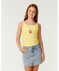 Rip Curl Island Time Tank - Girl in Yellow Sunshine