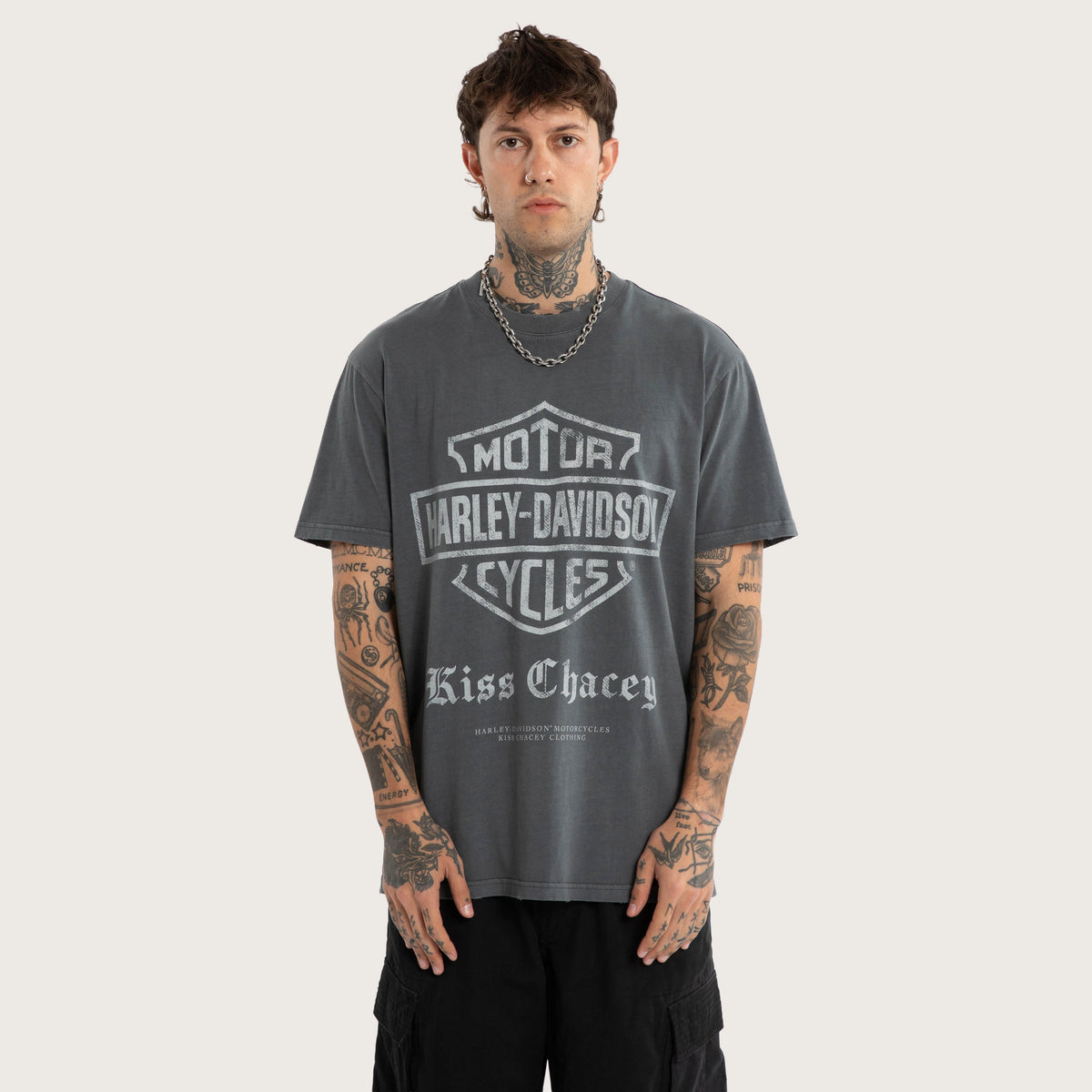 Kiss Chacey Downshift Relaxed Tee in Pigment Turbulence