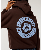 Rip Curl Surf Puff Heritage Hood P/P in Brown