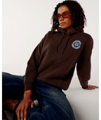 Rip Curl Surf Puff Heritage Hood P/P in Brown