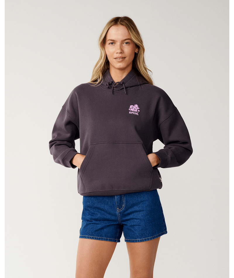Rip Curl Surf Puff Heritage Hood P/P in NINE IRON