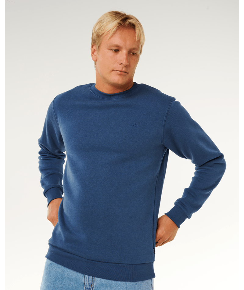 Rip Curl Classic Surf Crew in LIGHT NAVY