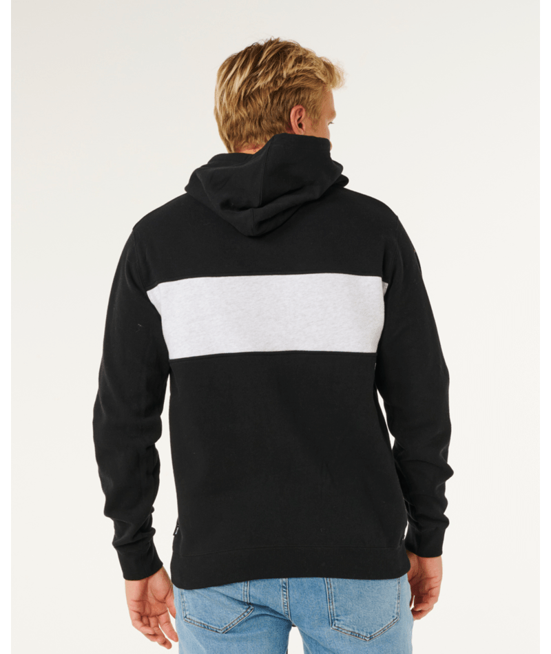 Rip Curl Undertow Hood in BLACK/WHITE