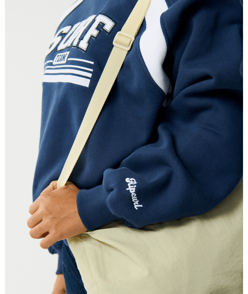 Rip Curl Retro Swell Oversized Crew in NAVY