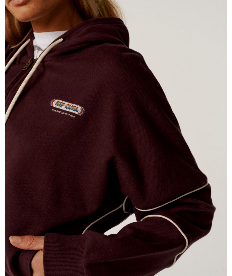 Rip Curl Since 1969 Drop Shoulder  Z/Th in FUDGE