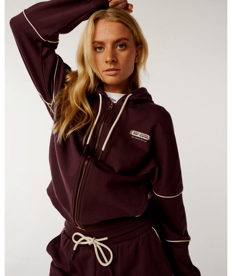 Rip Curl Since 1969 Drop Shoulder  Z/Th in FUDGE