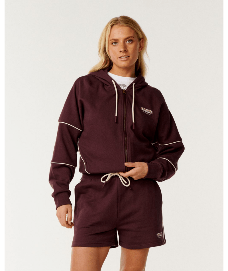 Rip Curl Since 1969 Drop Shoulder  Z/Th in FUDGE