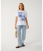 Rip Curl Bossa Nova Relaxed Tee in WHITE
