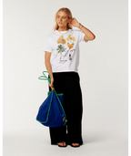 Rip Curl Paraiso Relaxed Tee in Optical White