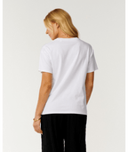 Rip Curl Paraiso Relaxed Tee in Optical White