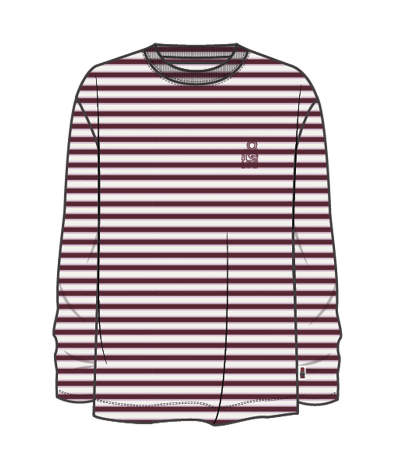 Rip Curl S-Series Vaporcool Long Sleeve in DARK PlUM
