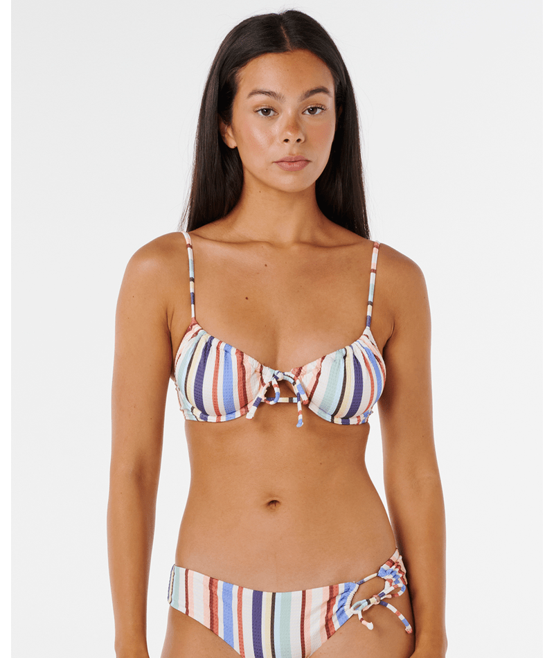 Rip Curl Oceanic Stripe D-Dd Top in MULTICO