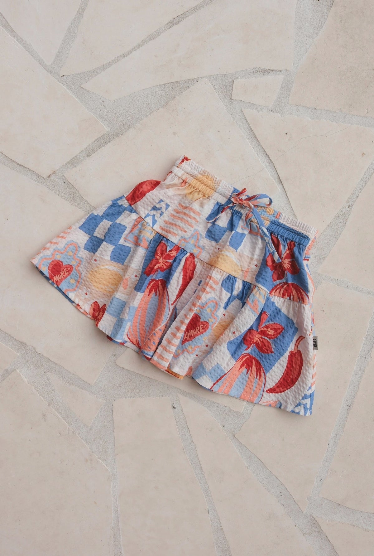 Olas Supply Co FRUIT PUNCH MINI SKIRT in Single