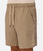 Industrie The Marina Linen Short - Moss in MOSS