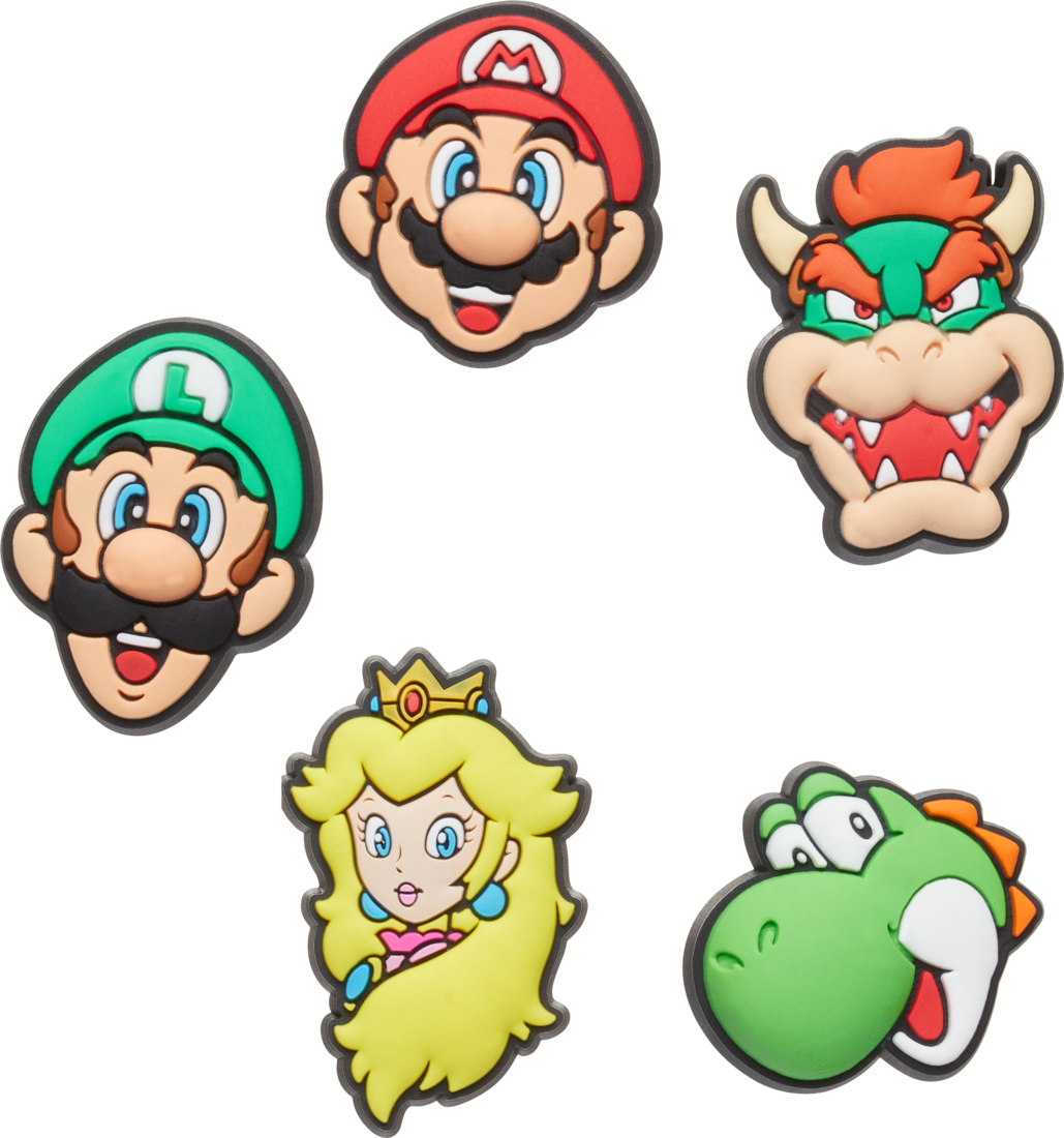 Crocs Super Mario 5 Pack