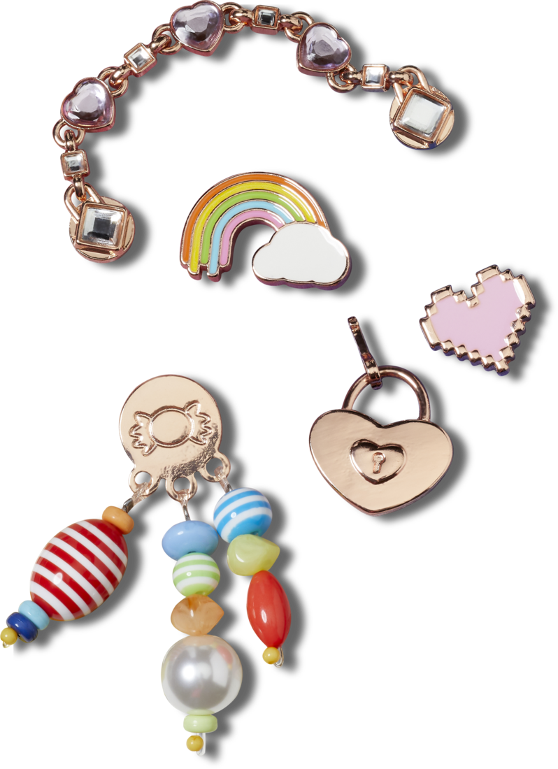 Crocs Shine Like A Diamond 5 Pack