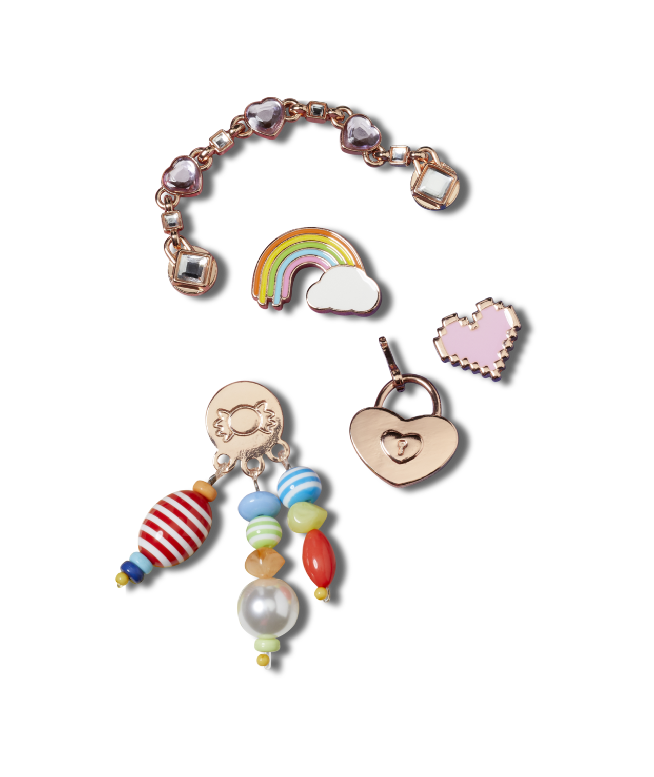 Crocs Shine Like A Diamond 5 Pack in NO COLOR APPLICABLE