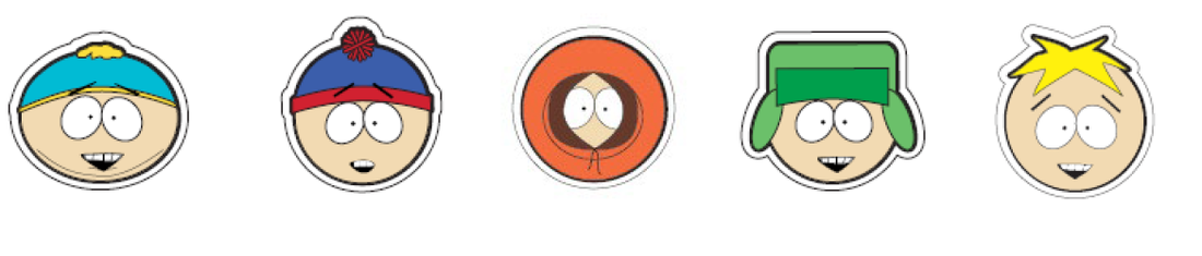 Crocs South Park 5pck