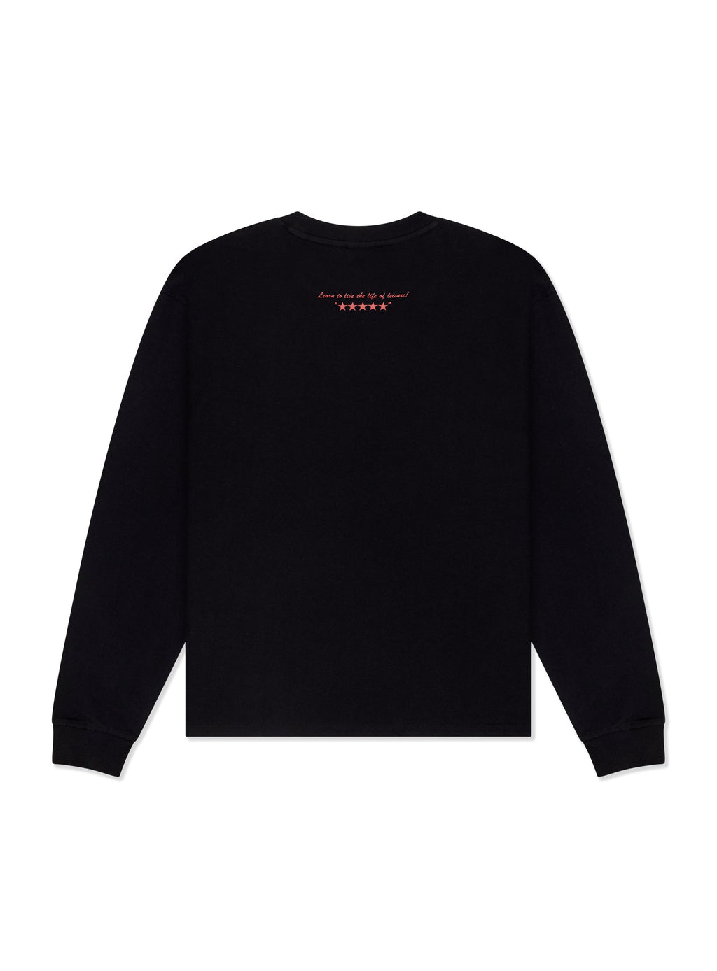 Barney Cools Script Crop Ls T-Shirt Black in Single