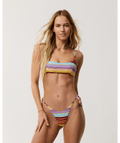 Rip Curl Retro Stripe Multi Fit Crop in MULTI