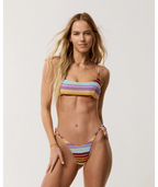 Rip Curl Retro Stripe Multi Fit Crop in MULTI