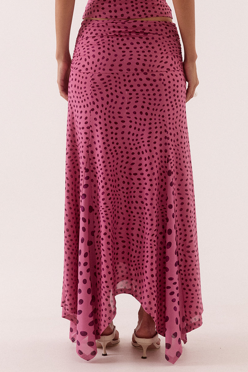 Sovere ZURI SKIRT - MAUVE in MAUVE