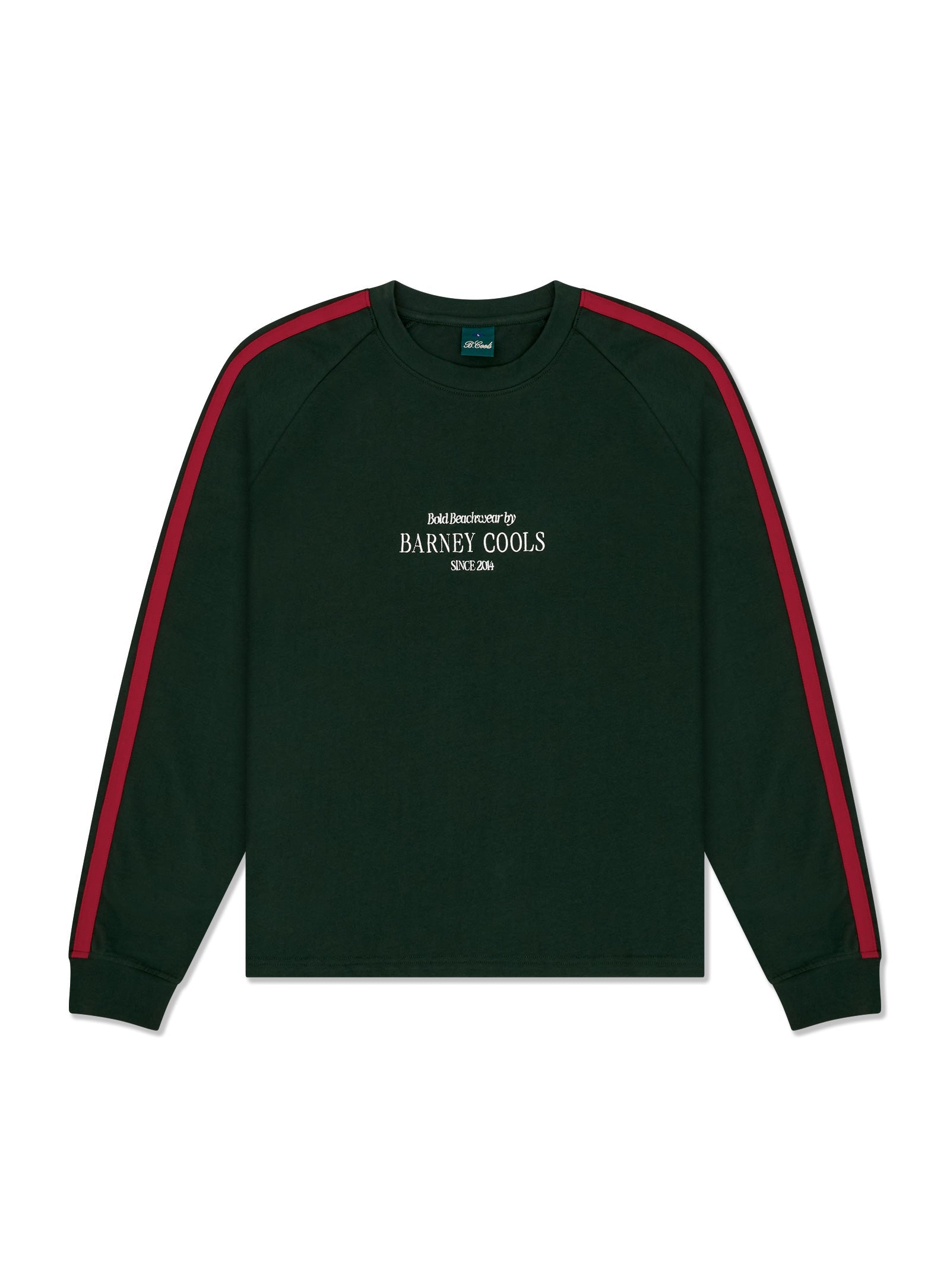 Barney Cools Bb14 Crop Ls T-Shirt Forest in Single